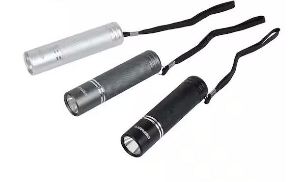 Photo 1 of 225 Lumens Aluminum Flashlight (3-Pack)
