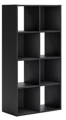 Photo 1 of 47.05" Langdrew 8 Cube Organizer Black - Signature Design by Ashley
