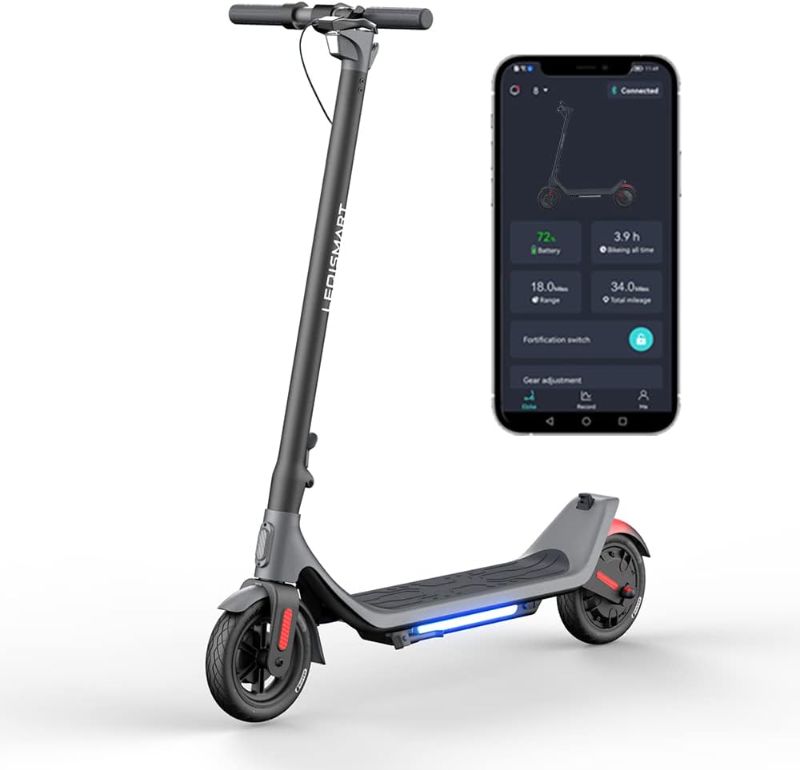 Photo 1 of Electric Scooter - Max 17/18.6/28mile Range, 8.5"/9"/10" Pneumatic Tire, 15.5MPH, 350W Motor, 220lbs, Foldable Escooter for Adult
