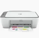 Photo 1 of HP DeskJet 2755e Wireless Color All-in-One Printer with bonus 6 months Instant Ink (26K67A), white