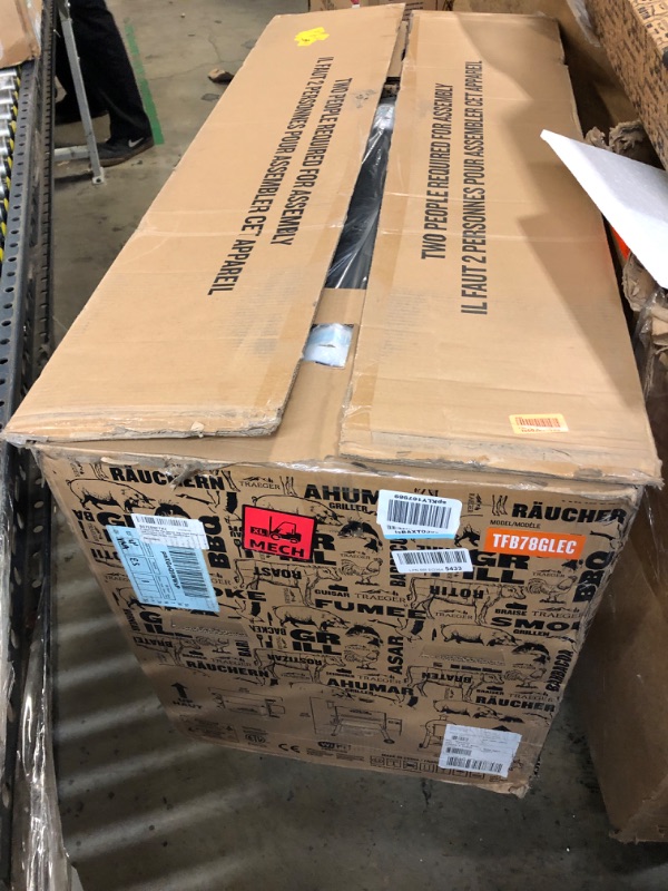 Photo 1 of Traeger Grills Pro Series 780 Wood Pellet Grill and Smoker with WIFI Smart Home Technology, Black, Large Grill Black