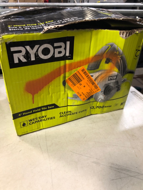 Photo 1 of 4" Hand-Held AC Tile Saw