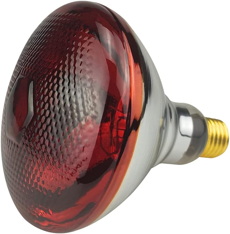 Photo 1 of 
BONGBADA 2 Pack Heat Lamp Red and clear  Infrared Bulbs