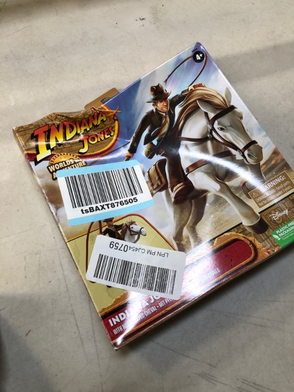 Photo 2 of Indiana Jones Hasbro Worlds of Adventure with Horse Action Figure Set, 2.5-inch, Action Figures for Kids Ages 4 and Up