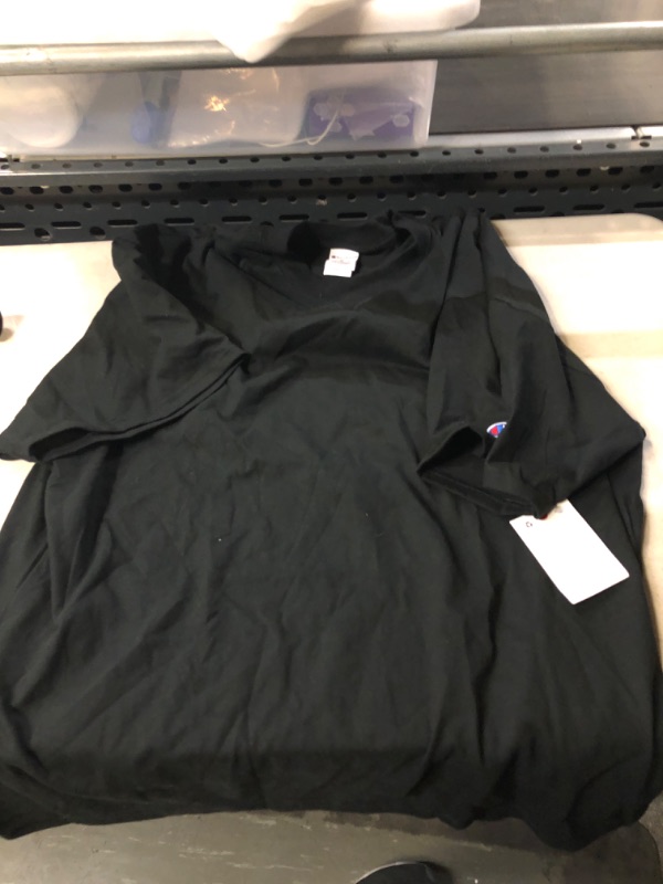 Photo 2 of CHAMPION BASIC JERSEY TEE IN BLACK SIZE XL 