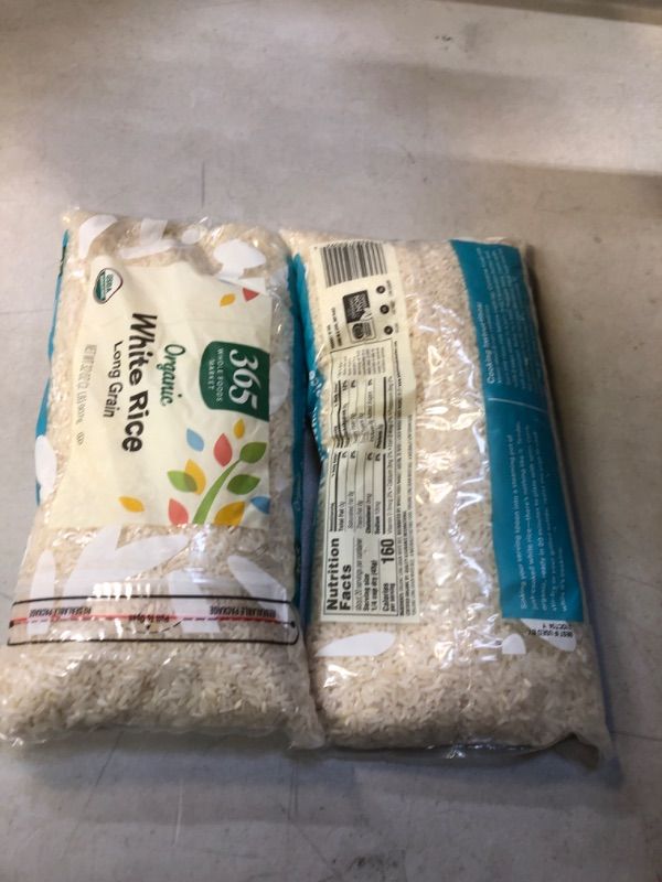 Photo 2 of 365 by Whole Foods Market, Organic Long Grain White Rice, 32 Ounce 2 PACK