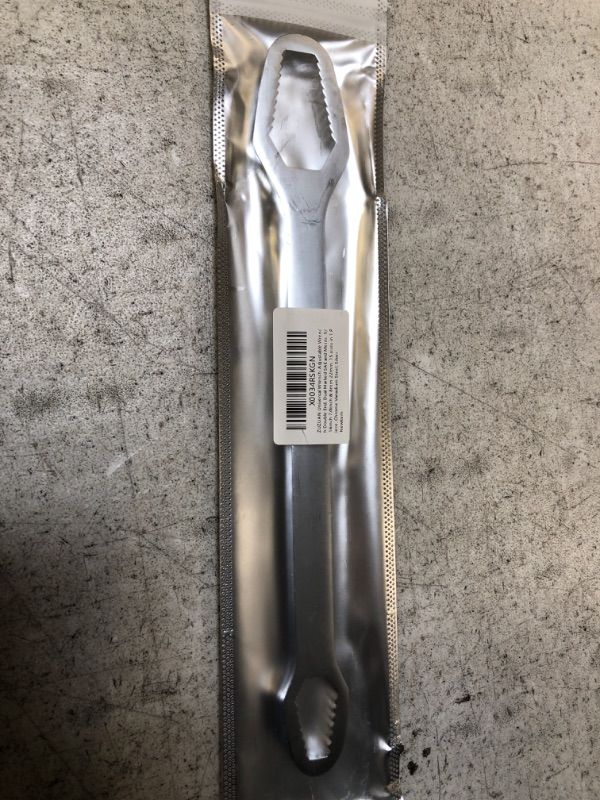 Photo 1 of ZUZUAN UNIVERSAL WRENCH ADJUSTABLE WRENCH DOUBLE END DUAL MARKED SAE AND METRIC 5/16" 7/8" 8MM 22MM 15 SIZES IN 1 PIECE