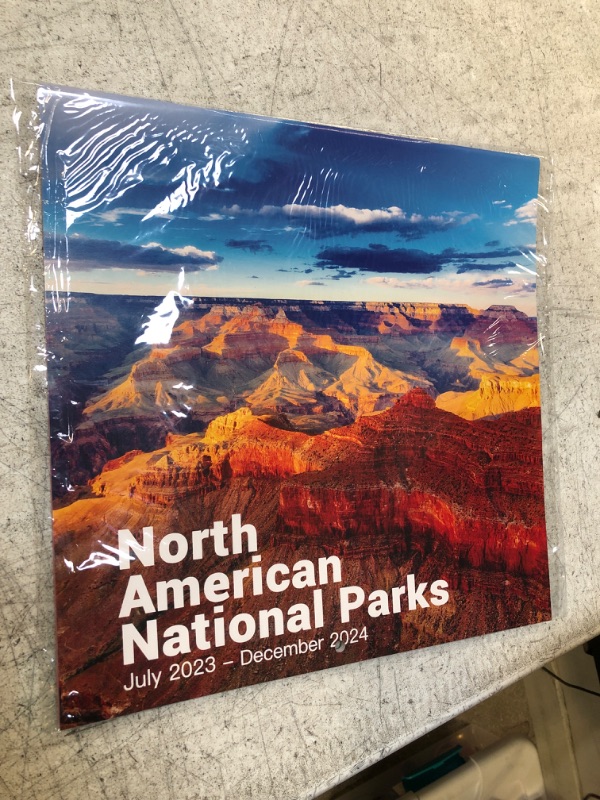 Photo 1 of 2023-2023 NORTH AMERICAN NATIONAL PARKS CALENDER 