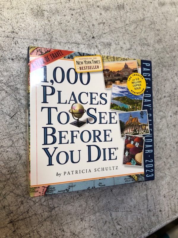 Photo 2 of 1,000 Places to See Before You Die Page-A-Day Calendar 2023: A Year of Travel