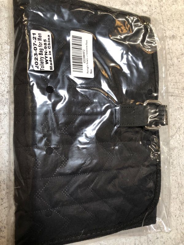 Photo 1 of TOILETRY BAG BLACK 