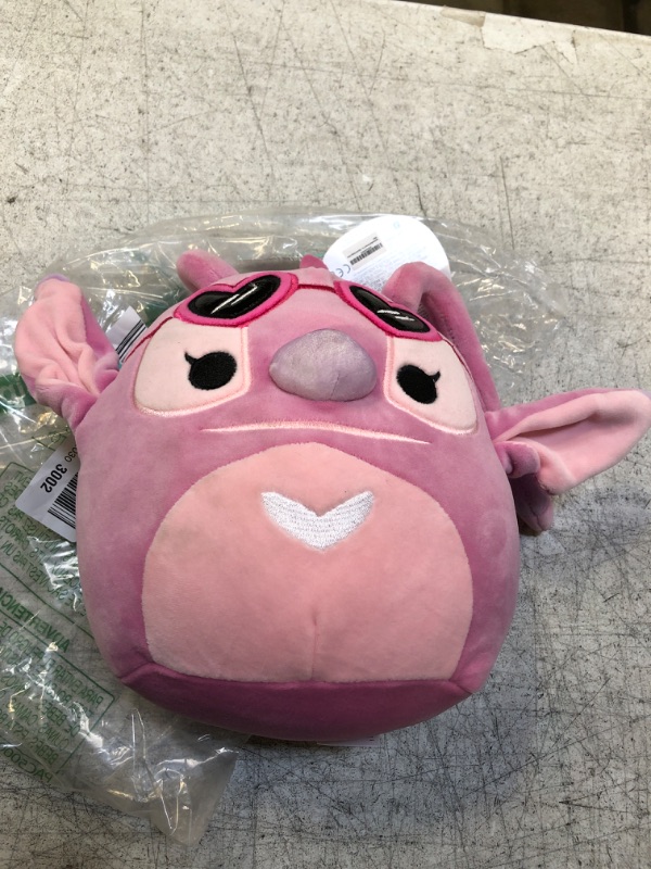 Photo 2 of Squishmallows Disney 8" Angel Plush - Official Kellytoy 2024- Collectible Soft & Squishy Lilo & Stitch Stuffed Animal Toy - Add to Your Squad - Easter Gift for Kids, Girls, Boys, & Girlfriends