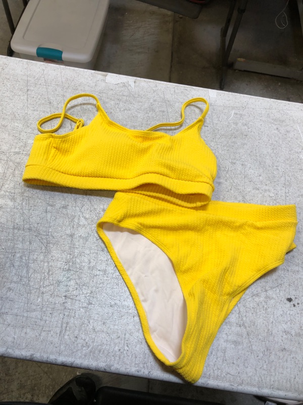 Photo 1 of SIZE M YELLOW SWIM SUIT 