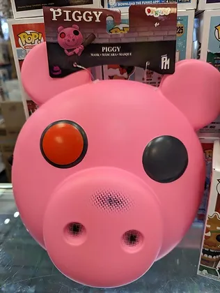 Photo 1 of child roblox pink  piggy mask -mascara -masque 