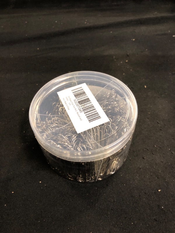 Photo 1 of 500 Pcs Paper Clips Non Skid Sliver, Medium and Jumbo Paper Clips(2.0inch,1.1inch), Durable and Rustproof, Coated Paper Clip Great for Office School and Personal Use 