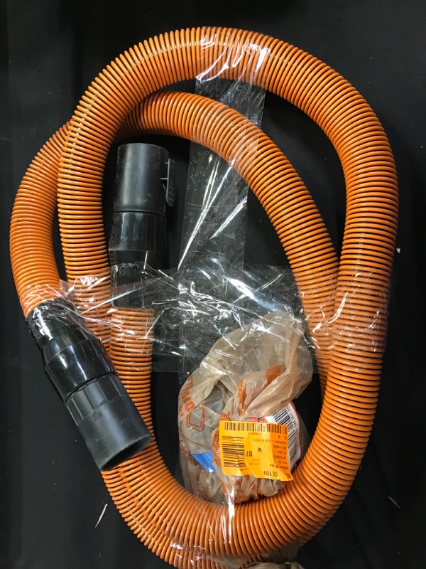 Photo 2 of 1-7/8 in. x 10 ft. Pro-Grade Locking Vacuum Hose Kit for RIDGID Wet/Dry Shop Vacuums
