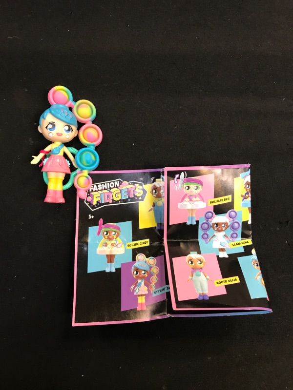 Photo 2 of Fashion Fidgets - Collectible Fidget Doll by WowWee (1 Mystery Doll Included, Series 1)
