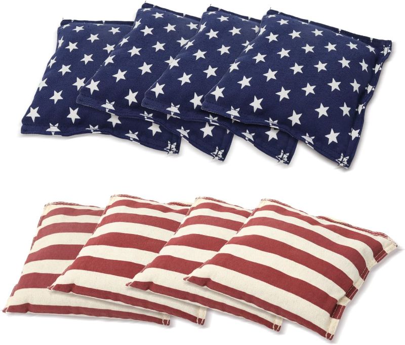 Photo 1 of GSE Set of 8 Premium Weather Resistant Cornhole Bean Bag Covers