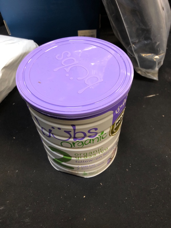 Photo 2 of Bubs Organic Grass Fed Follow-On Formula Stage 2, Infants 6-12 months, Made with Organic Milk, 28.2 oz
EXP - 03/08/2024