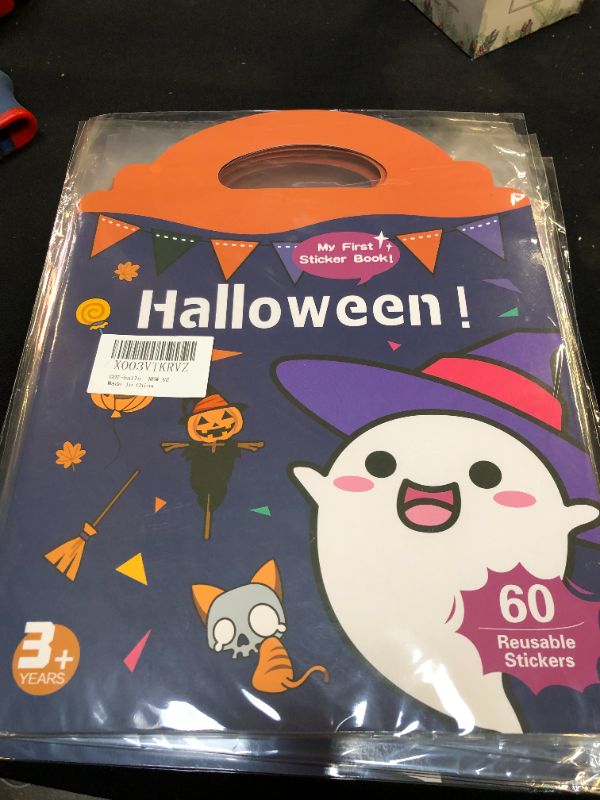 Photo 1 of HALLOWEEN STICKER BOOKS  3YRS+ PACK OF 18
