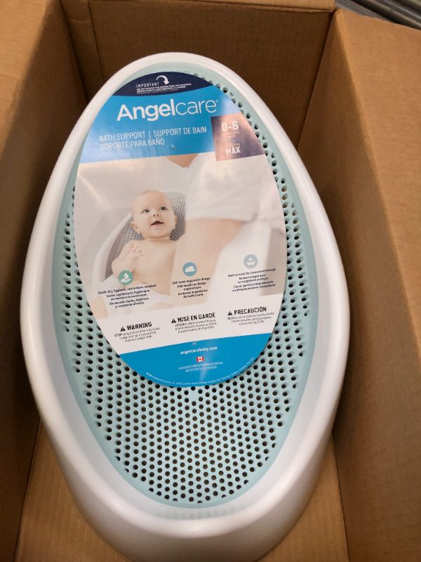 Photo 2 of Angelcare Baby Bath Support, Blue