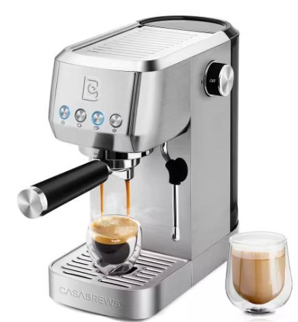 Photo 1 of 3700 Essential 20-Cups Sliver Stainless Steel Espresso Machine with Space Saving Design
