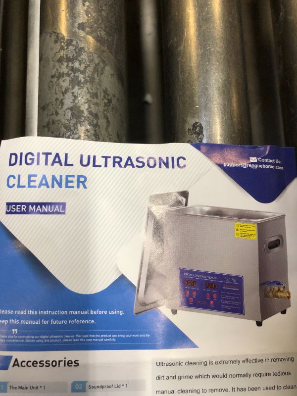 Photo 3 of  Ultrasonic Cleaner with Digital Timer & Heater