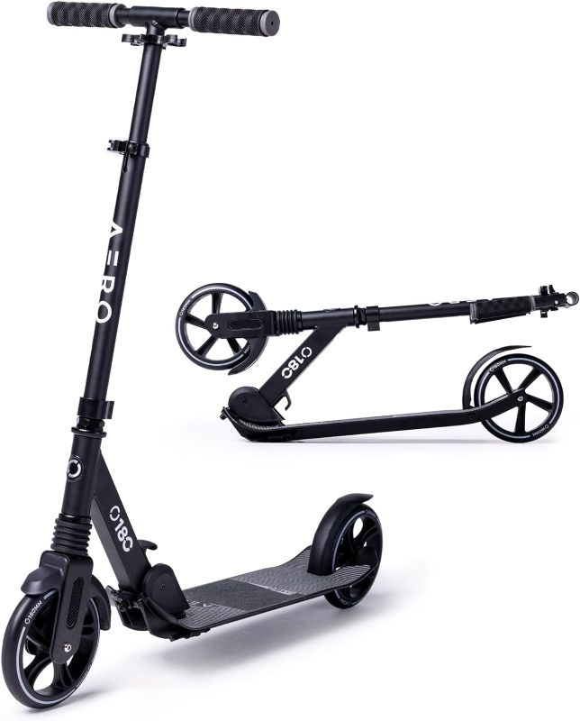 Photo 1 of  Big Wheels Kick Scooter for Kids 8 Years Old, Teens 12 Years and up, Youth and Adults