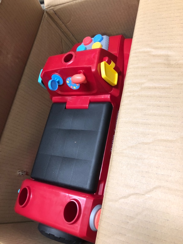 Photo 2 of Radio Flyer Tinker Truck With Lights & Sounds, Toddler Ride On Toy, For Ages 1-3, Red