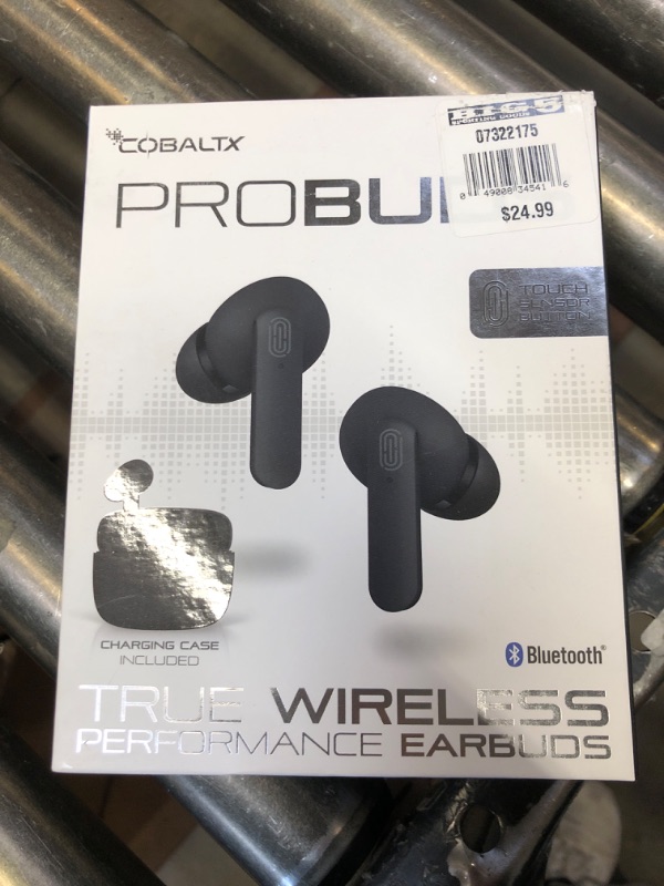 Photo 2 of Cobaltx Probuds True Wireless Earbuds with Charging Case
