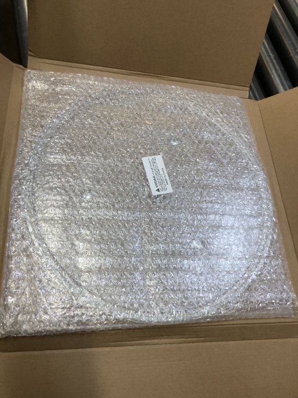 Photo 2 of 13.5" Microwave Glass Turntable Plate Replacement for GE Hotpoint Microwave Glass Plate - Replace Microwave Glass Tray # WB39X10032 JVM3160DF1BB JVM3160DF1CC JVM3160DF1WW 13.5IN