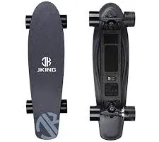 Photo 1 of Electric Skateboard Electric Remote Control Electric Skateboard,350W Hub-Motor,12.4 MPH Top Speed,5.2 Miles Range,3 Speeds Adjustment
