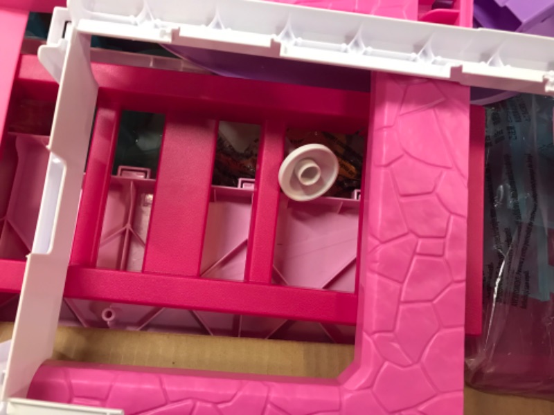 Photo 3 of Barbie Dreamhouse, Doll House Playset with 70+ Accessories Including Transforming Furniture, Elevator, Slide, Lights & Sounds Wheelchair Accessible Elevator