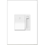 Photo 1 of Adorne Paddle 450-Watt Single-Pole/3-Way LED/CFL/Incandescent Dimmer with Microban, White
