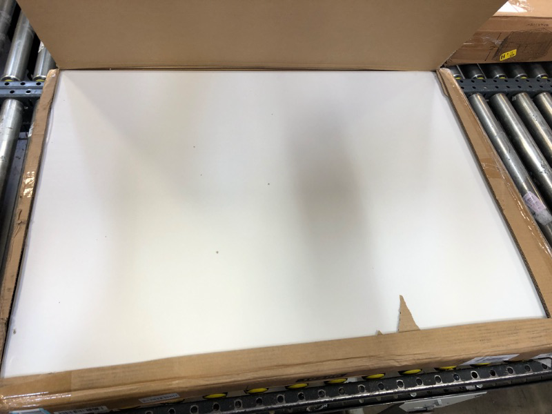 Photo 1 of BOSOVEL 78 inch Folding Table Fold in Half 7ft Table w/Handle White Plastic for Outdoor & Indoor Booth Party Kitchen Dining Picnic Camping BBQ 78" X 29"