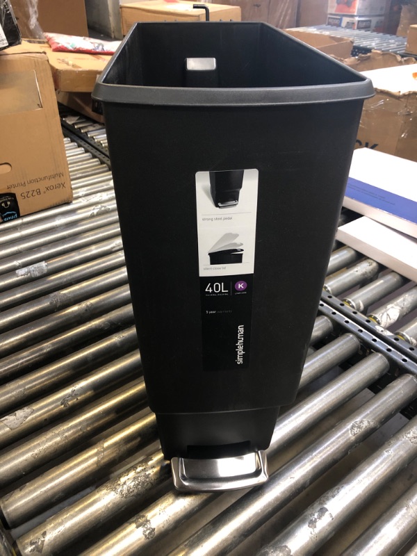 Photo 1 of 40L BLACK BIN 