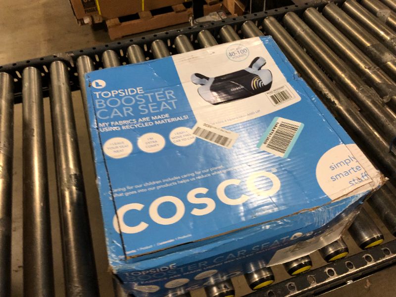 Photo 3 of Cosco Topside Backless Booster Car Seat, Lightweight 40-100 lbs, Rainbow