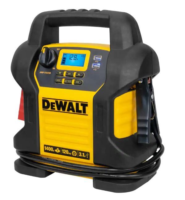 Photo 1 of 1400 Peak Amp Jump Starter with Digital Compressor and USB Power Bank
