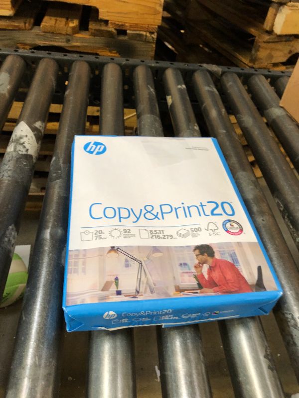 Photo 2 of HP Printer Paper, Copy & Print 20lb, 8.5x11, 1 Ream, 500 Sheets