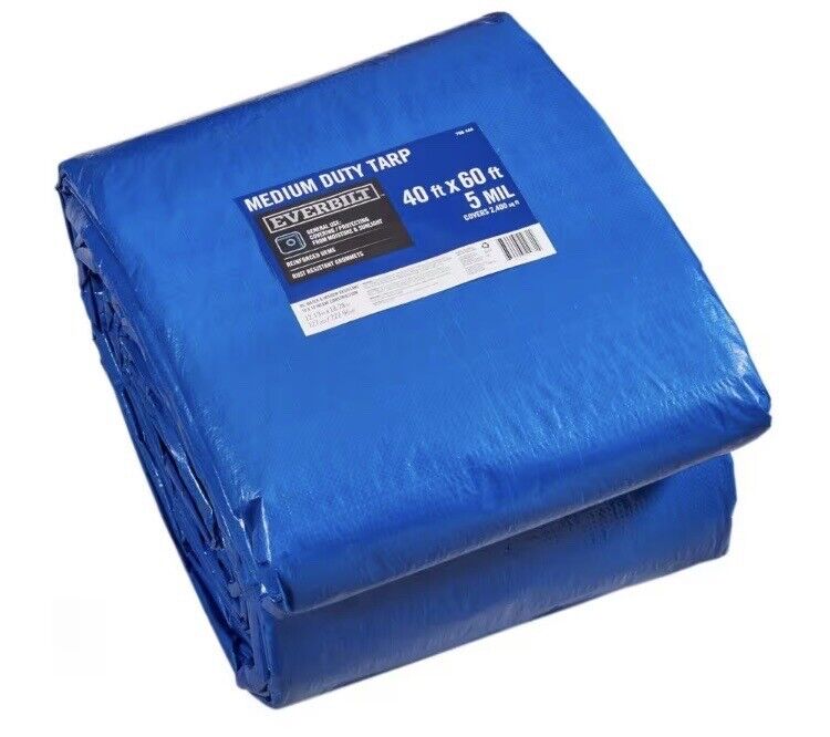 Photo 1 of 40' 60' Tarp 5 Mil Reinforced
