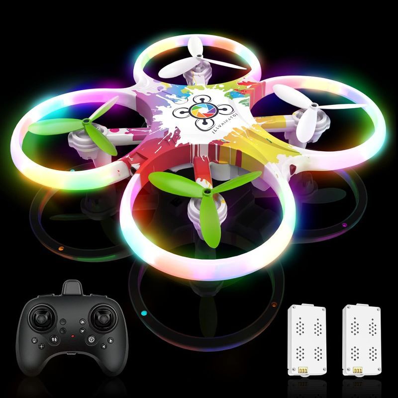 Photo 1 of 
Oddire Mini Drone for Kids 8-12 & Adults, Drones & Cars 2 in 1 Toy with One Key Take Off-Landing, Altitude Hold, Headless Mode, 360° flip, Car Mode, 2 Batteries, Gift Kids Toys for Boys and Girls