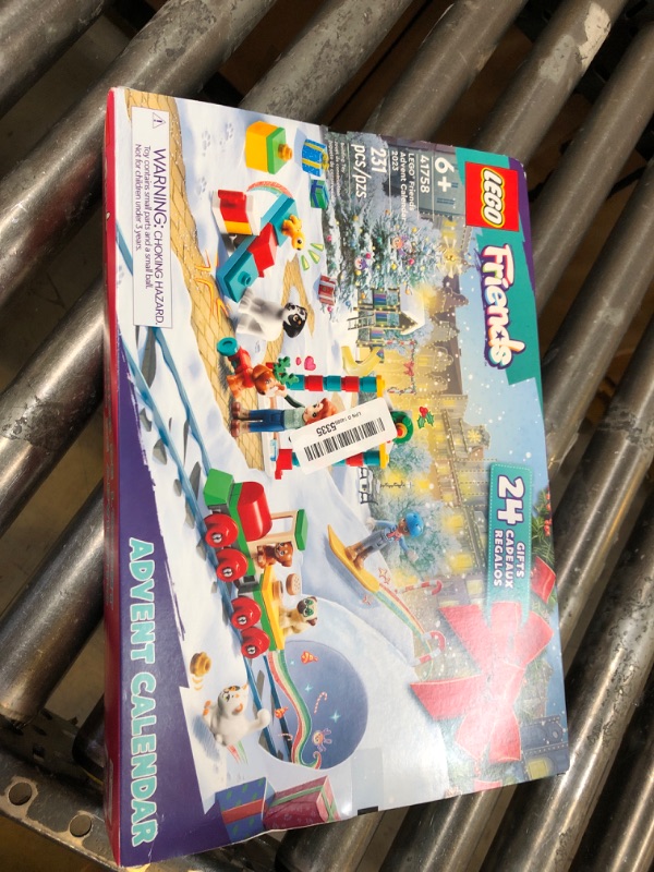 Photo 2 of LEGO Friends 2023 Advent Calendar 41758 Christmas Holiday Countdown Playset, 24 Collectible Daily Surprises Including 2 Mini-Dolls and 8 Pet Figures