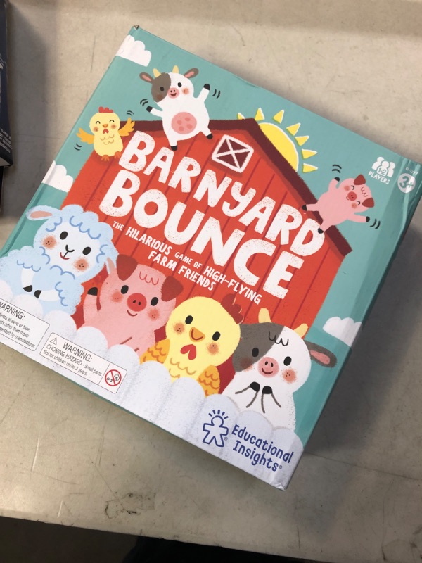 Photo 2 of Educational Insights Barnyard Bounce Game, Preschool Memory & Matching Game, Boys & Girls Ages 3+