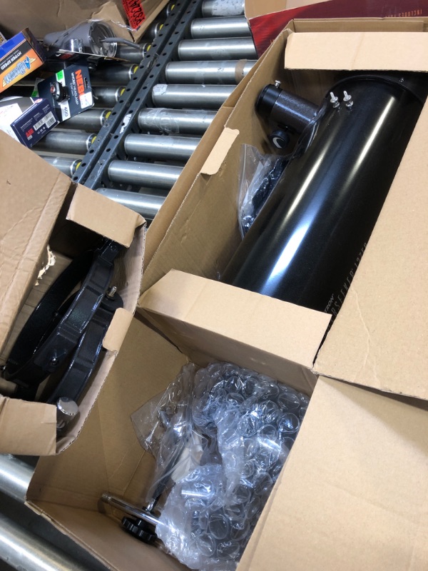 Photo 1 of Celestron - PowerSeeker 127EQ Telescope - Manual German Equatorial Telescope for Beginners - Compact and Portable - Bonus Astronomy Software Package - 127mm Aperture 127EQ Newtonian