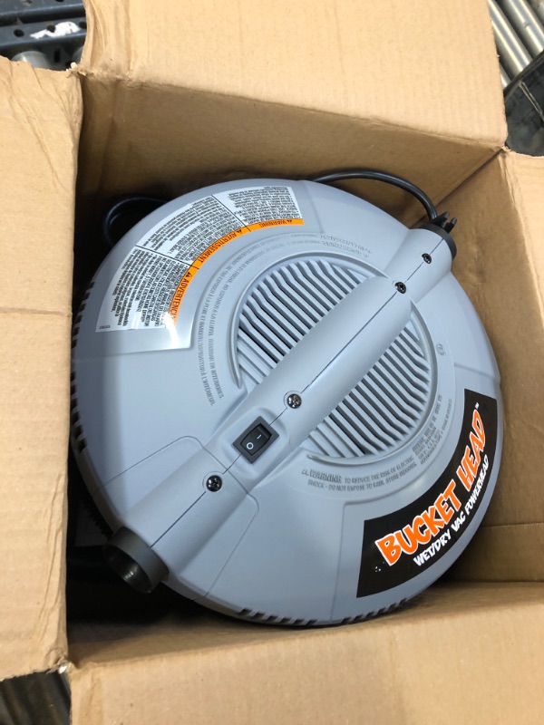 Photo 2 of Bucket Head BH0100 Wet/Dry Vac Powerhead