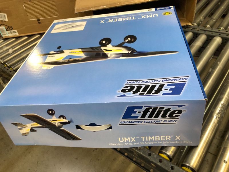 Photo 3 of E-flite RC Airplane UMX Timber X BNF Basic Transmitter Battery and Charger Not Included with AS3X and Safe Select 570mm EFLU7950