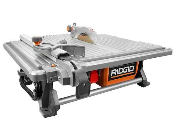 Photo 1 of 6.5-Amp 7 in. Blade Corded Table Top Wet Tile Saw
