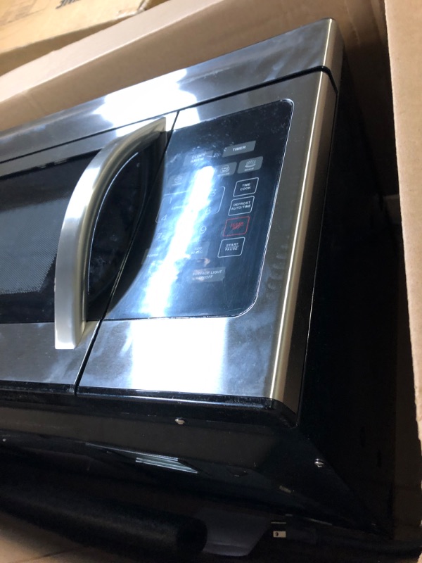 Photo 2 of 30 Inch Over-the-Range Microwave Oven, GASLAND Chef OTR1603S Over The Stove Microwave Oven with 1.6 Cu. Ft. Capacity, 1000 Watts, 300 CFM in Stainless Steel, 13" Glass Turntable, 120V, Easy Clean
