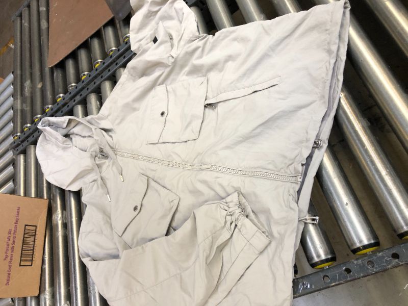 Photo 1 of Vince Camuto Men's Windbreak, Silver, XX-Large