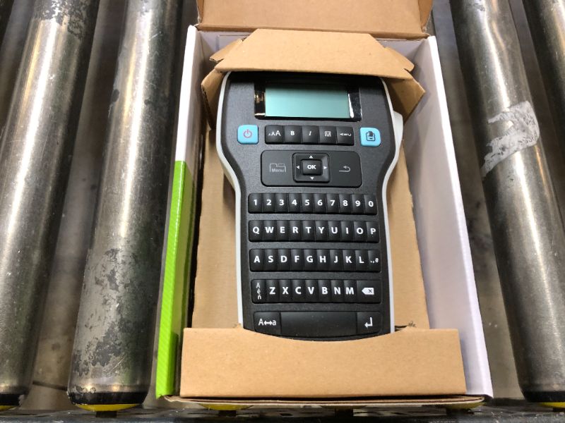 Photo 2 of DYMO LabelManager 160 Portable Label Maker Bundle, Easy-to-Use, One-Touch Smart Keys, QWERTY Keyboard, Large Display, For Home & Office Organization, Includes 3 D1 label cassettes Machine + 3 Tapes