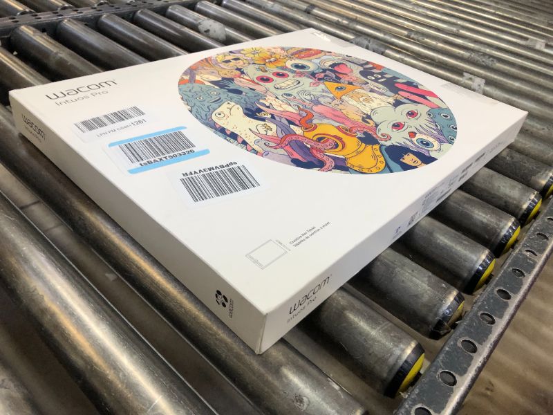 Photo 1 of Wacom Intuos Pro Large Bluetooth Graphics Drawing Tablet, 8 Customizable ExpressKeys 8192 Pressure Sensitive Pro Pen 2 Included, Compatible with Mac OS and Windows,Black
